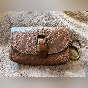 Patricia Nash Tooled Key Chain Pouch
